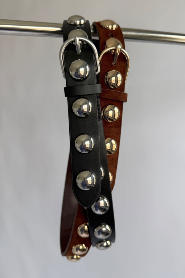 Loeffler Randall Issa Dome Studded Belt