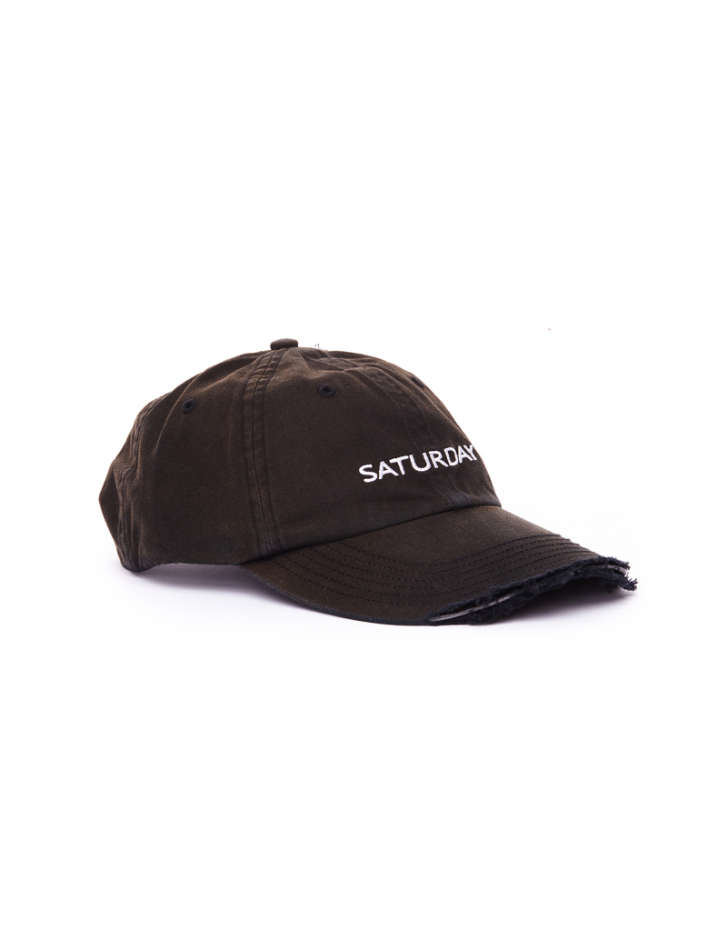 Vetements Saturday Distorted Cap - Dark Brown | Garmentory