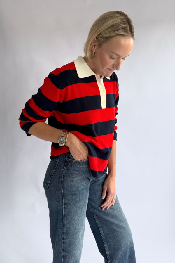 The Great. The Academy Polo Sweater