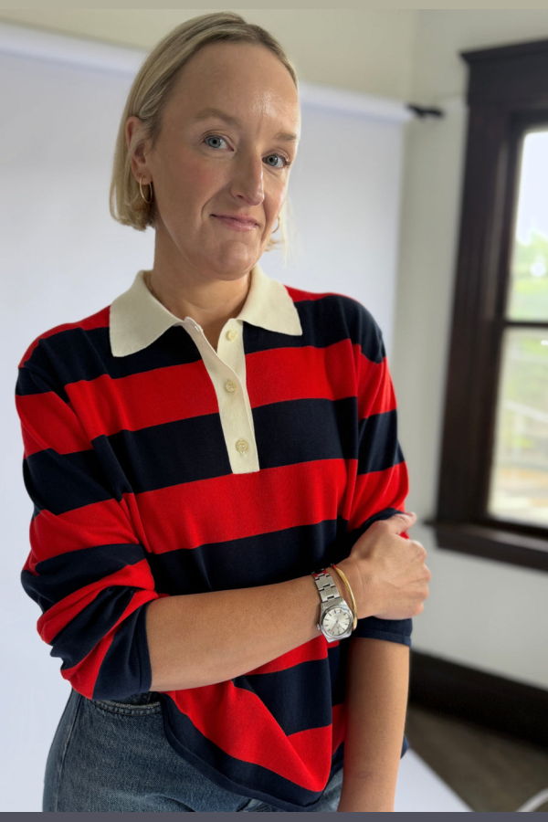 The Great. The Academy Polo Sweater
