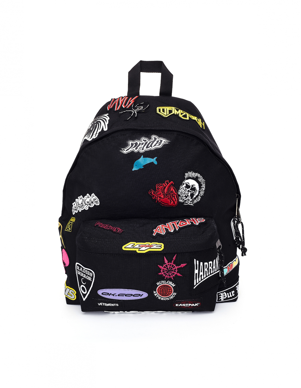 Vetements x Eastpak Sticker Patch Backpack | Garmentory