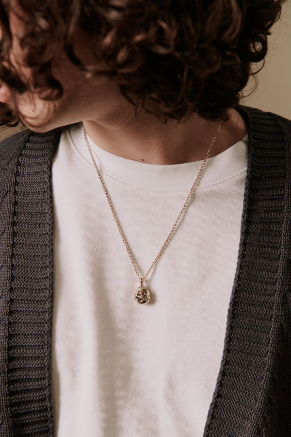Their Studios Finn Nugget Necklace