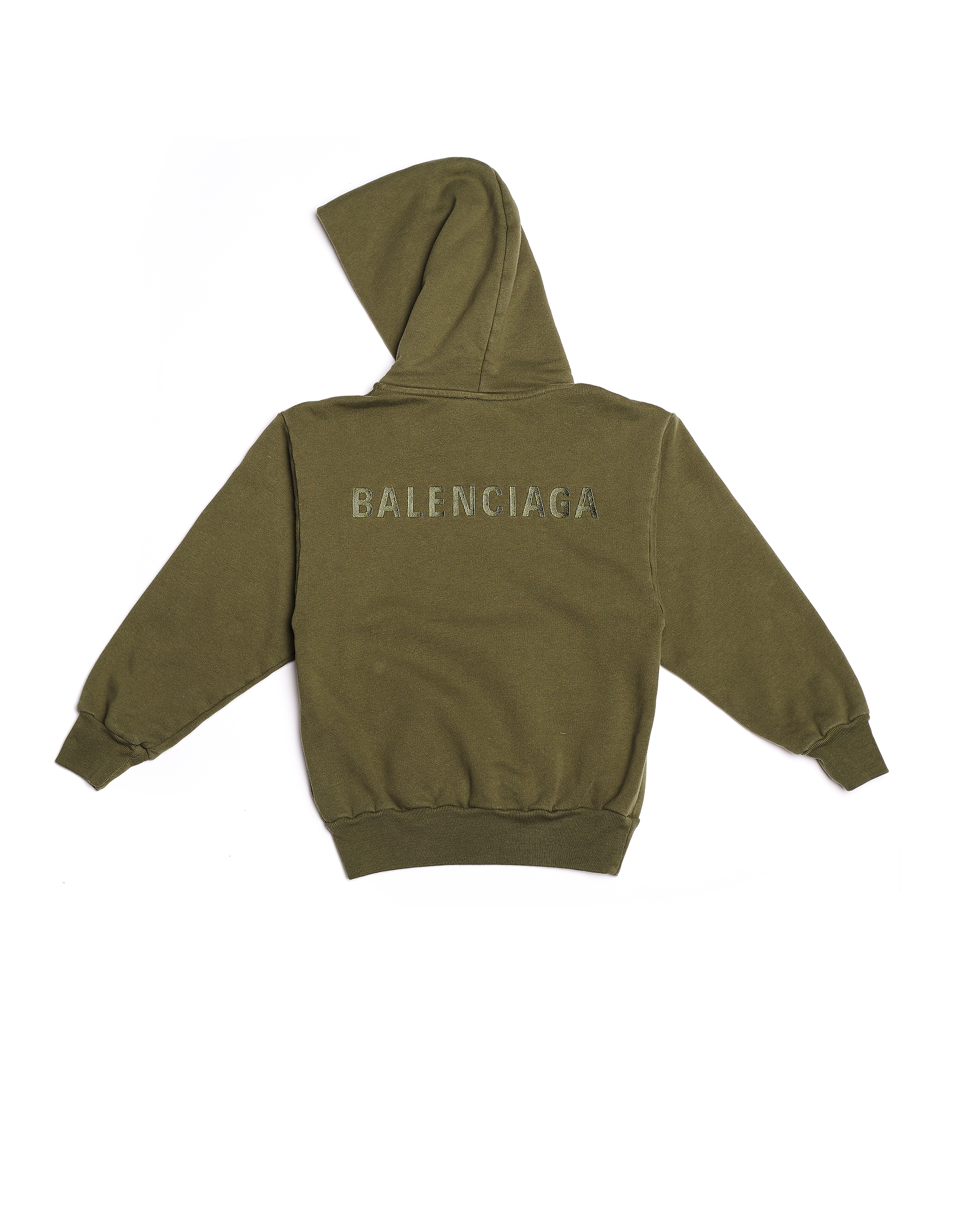 balenciaga green hoodie