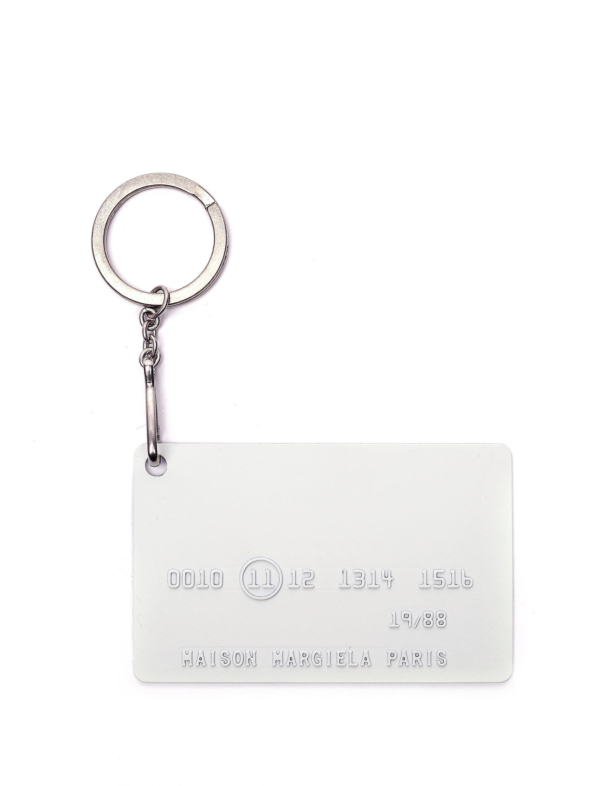 Maison Margiela Bank Card Metal Key Chain | Garmentory
