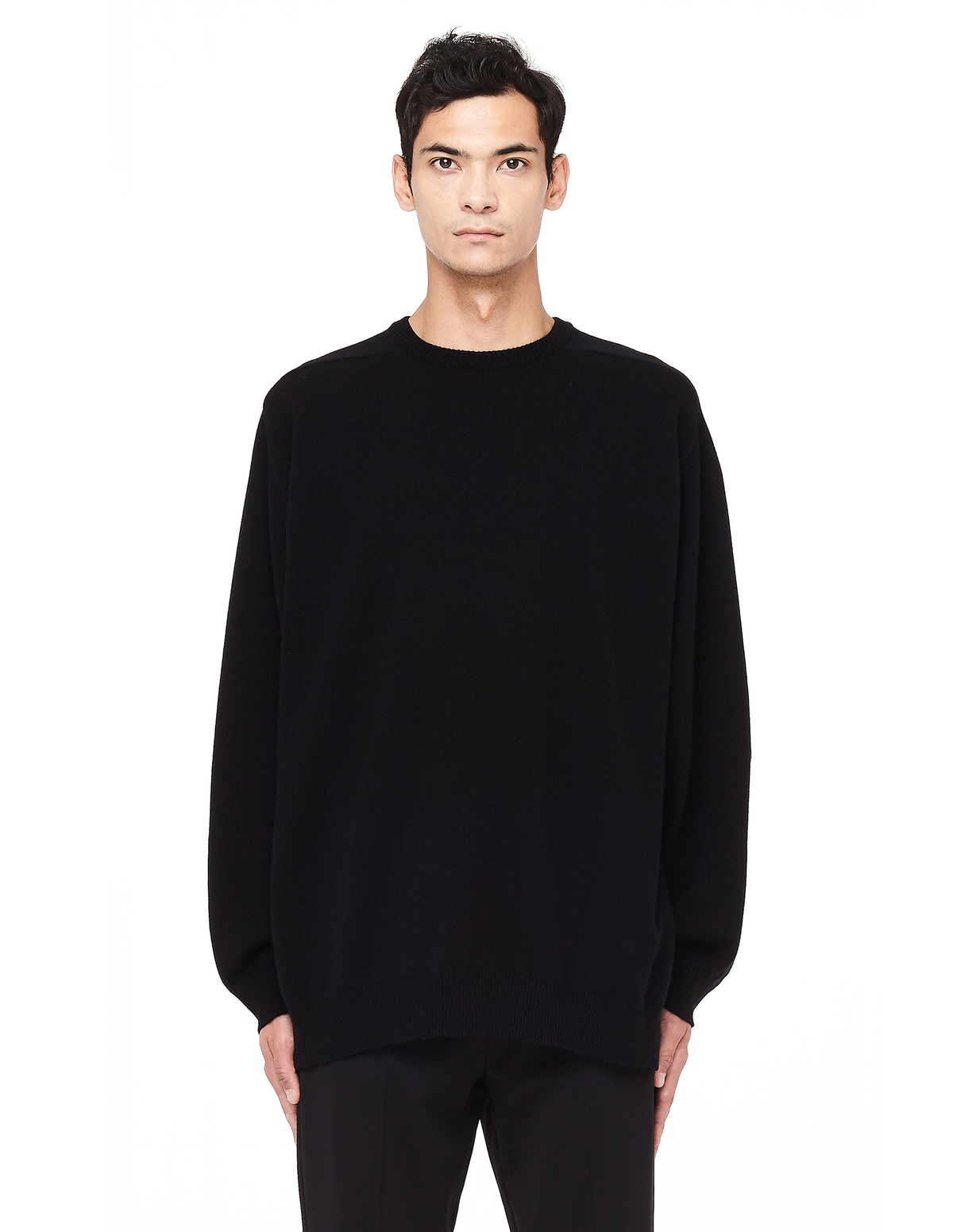 BALENCIAGA カシミヤ 100% 美品　ブラック ニット・セーター Balenciaga Cashmere Sweater - Black | Garmentory