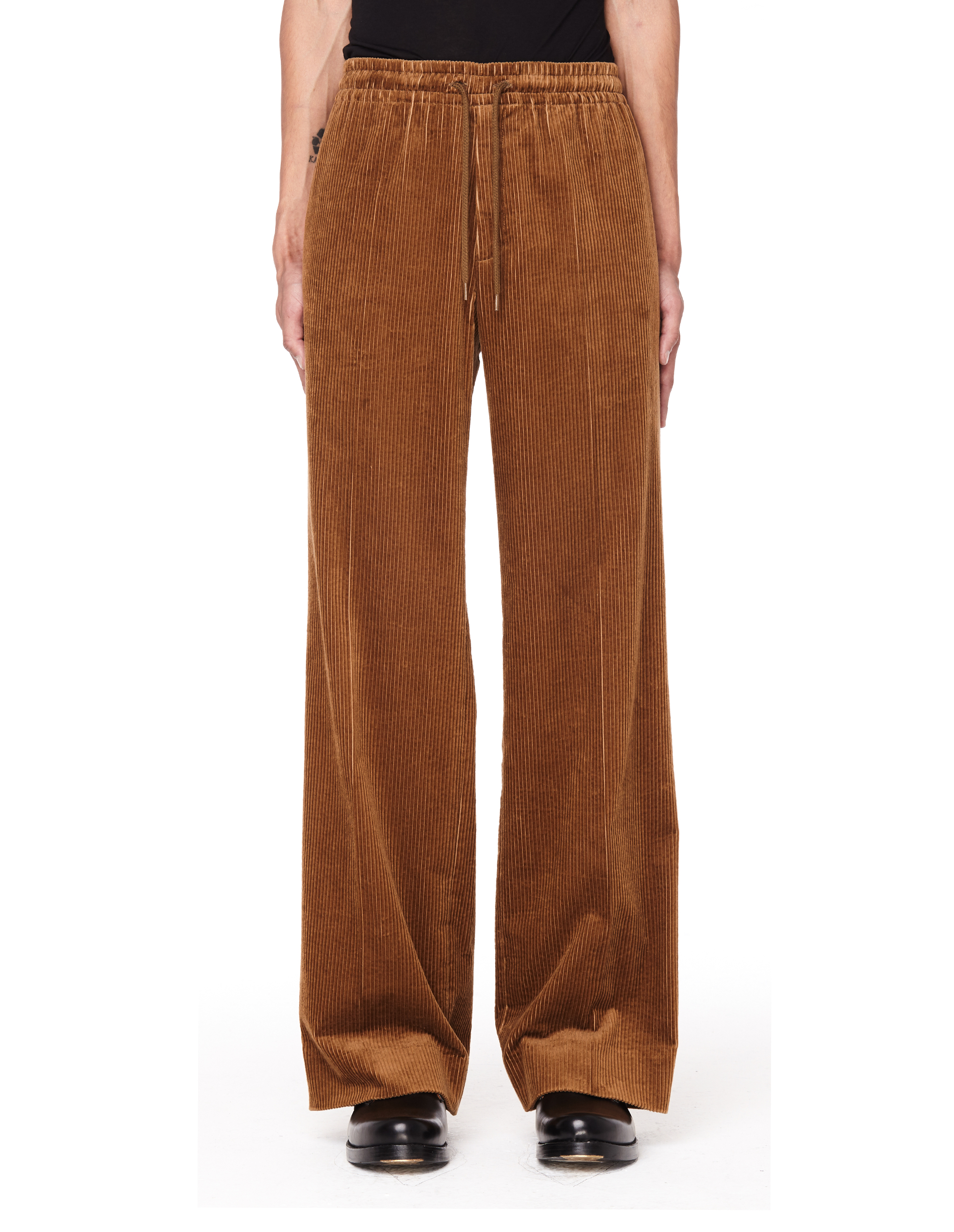 Velvet drawstring pants Clearance