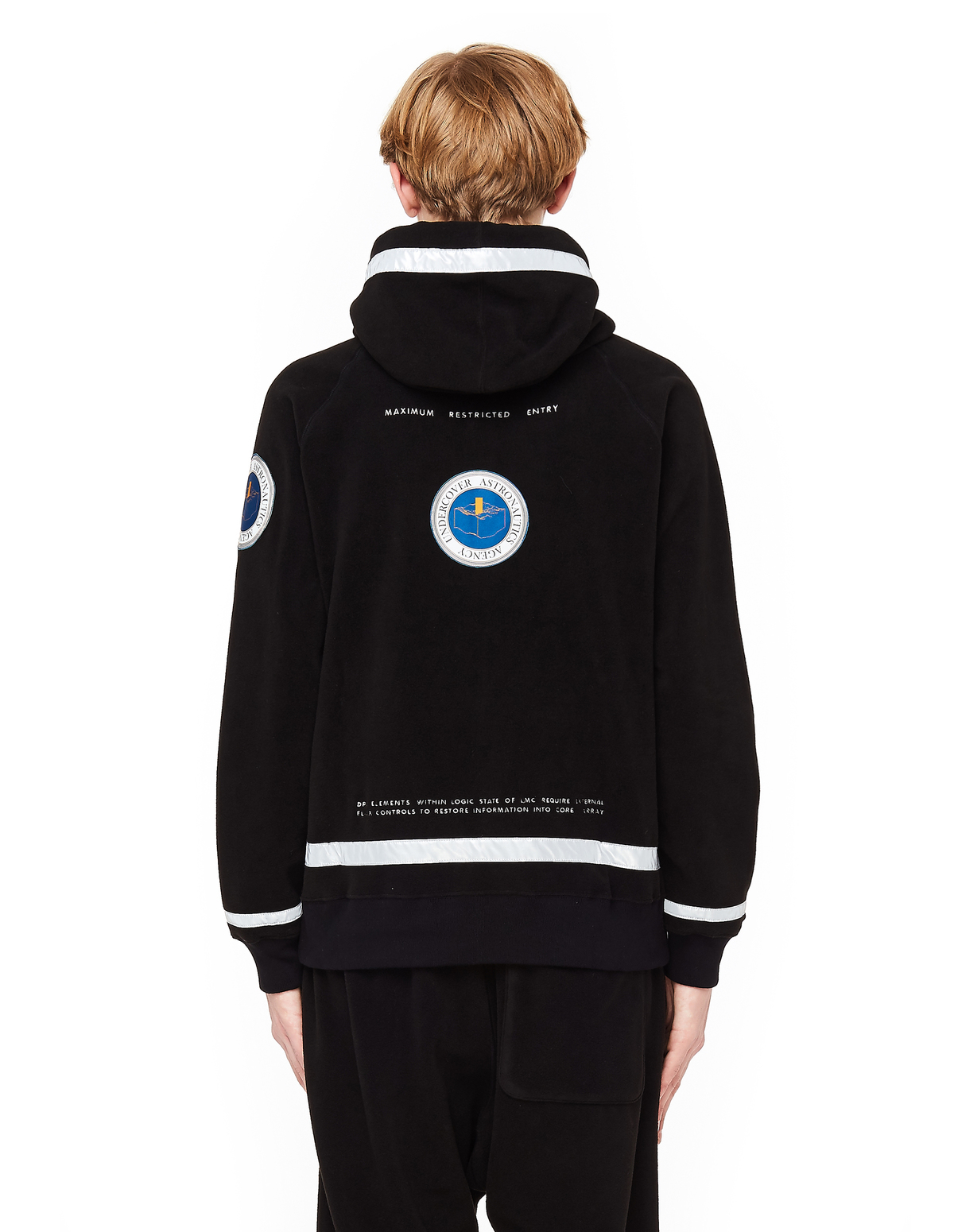 トップス undercover patch work sweat Undercover Patch Sweatshirt - Black | Garmentory