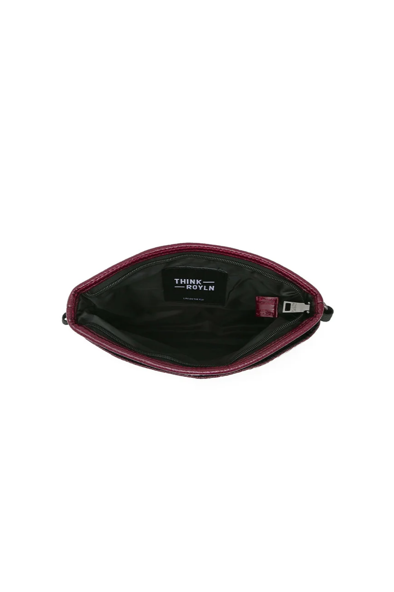 Think Royln Bum Bag 2.0 - Glossy Deep Burgundy