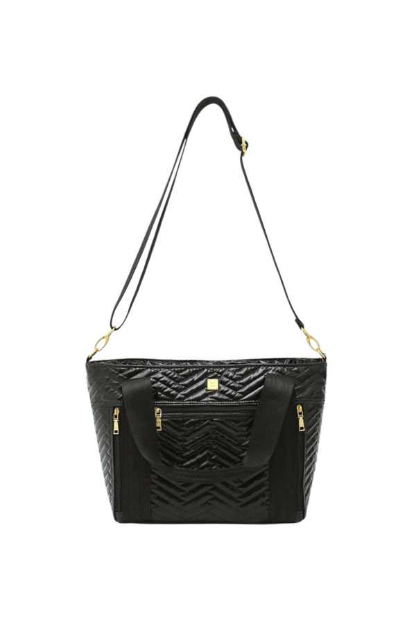 Think Royln Jr. Jetset Wingman Tote - Black