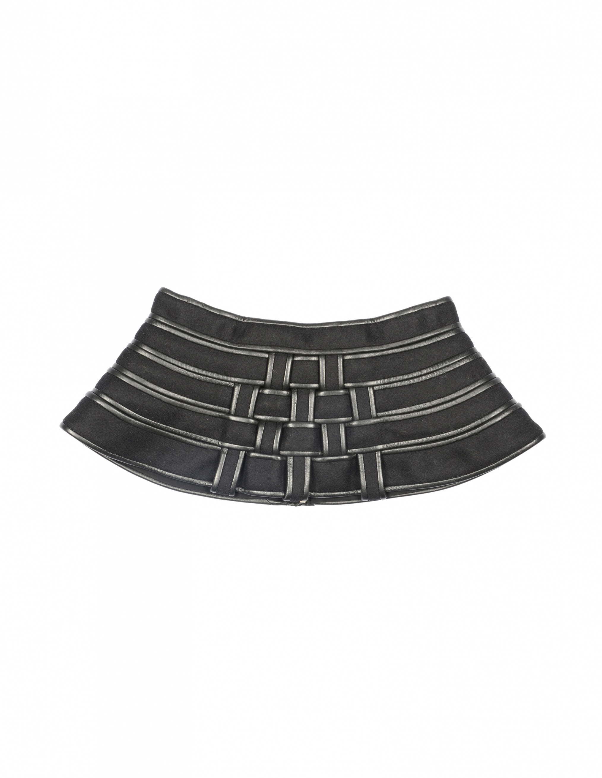 【DAVID KOMA】BLACK WAIST-MARK peplum BELT David Koma Peplum belt - black | Garmentory