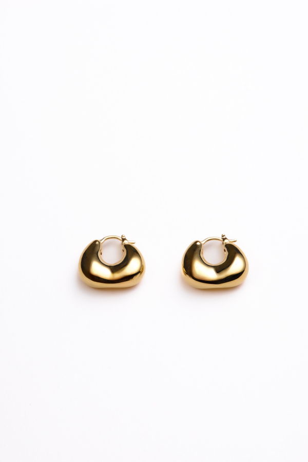 Their Studios Lucy Chunky Huggie Earrings