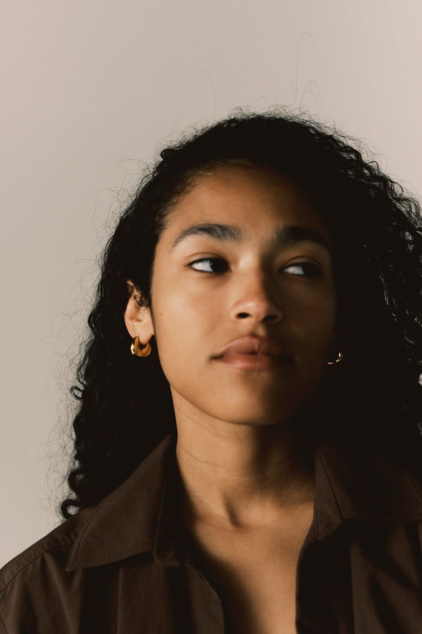 Their Studios Lucy Chunky Huggie Earrings