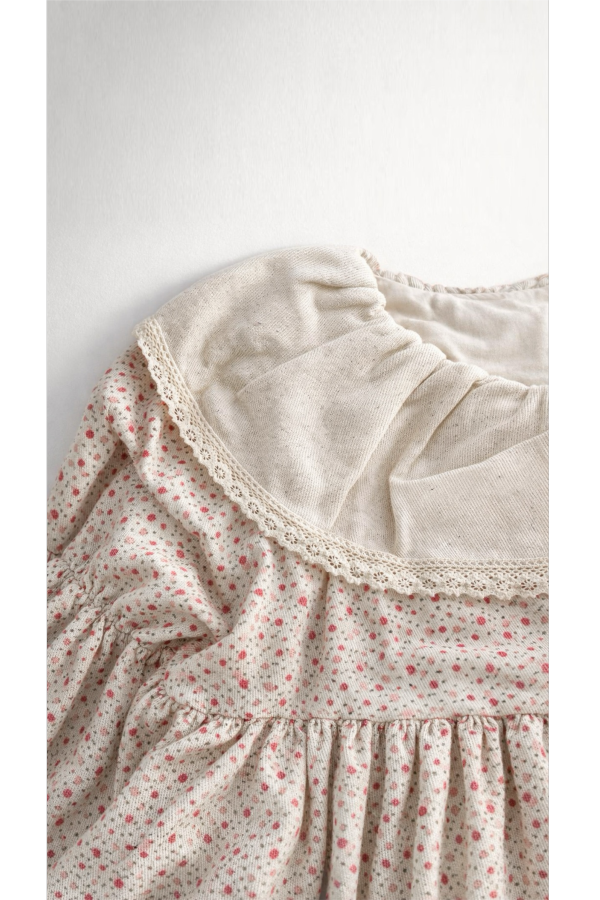 Piper&Cloth Marguerite Dress - Wild Rosebud Garden