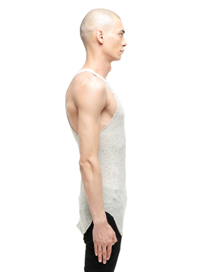 If Six Was Nine Cotton Tank Top - Gray | Garmentory