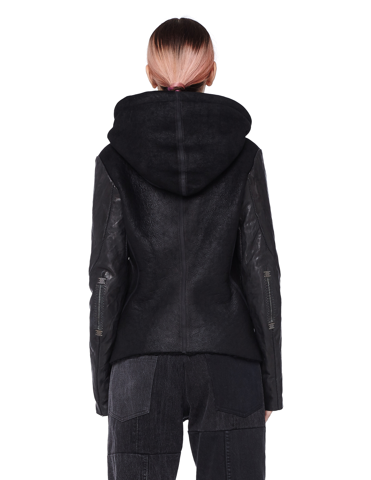 Isaac Sellam Shearling Jacket - Black | Garmentory