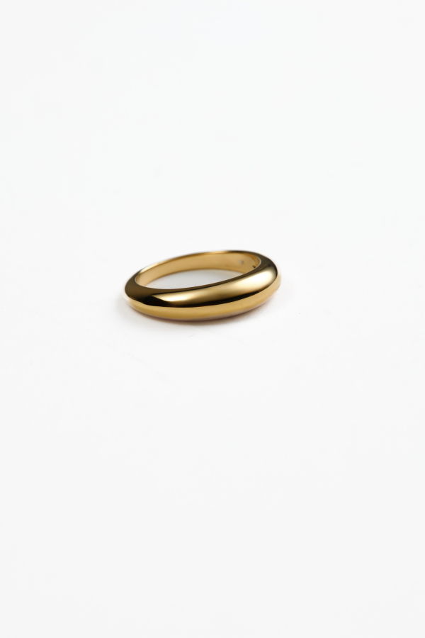 Their Studios Natalie Thin Dome Ring