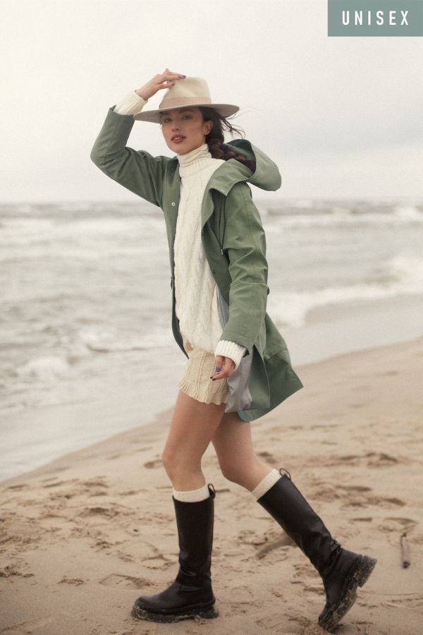Ducktail Rainwear City Raincoat - Olive