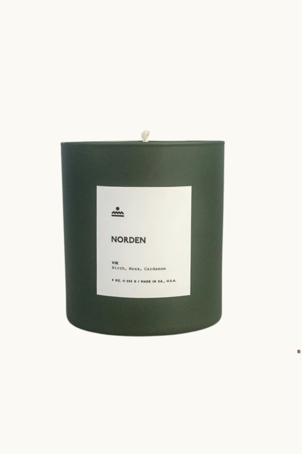 Norden Vik Glass Candle