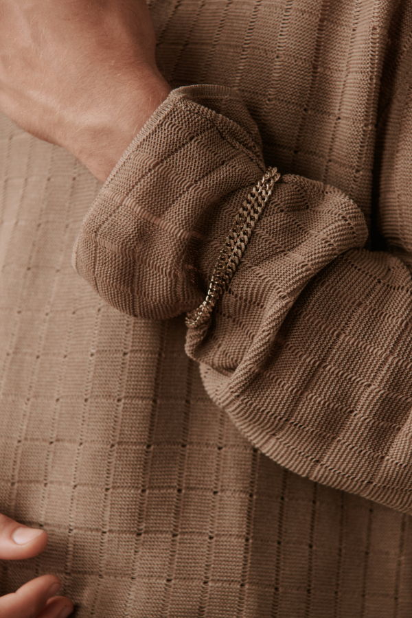Their Studios Olive Double Chain Bracelet