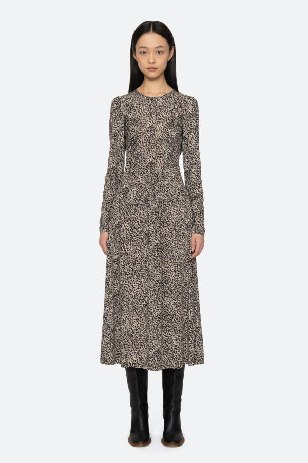 Sea NY Charlize Long Sleeve Dress