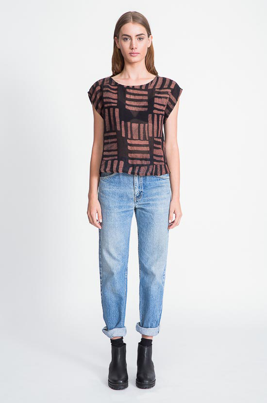 Osei-Duro Maena Shell Top Osei-Duro Maena Shell Top