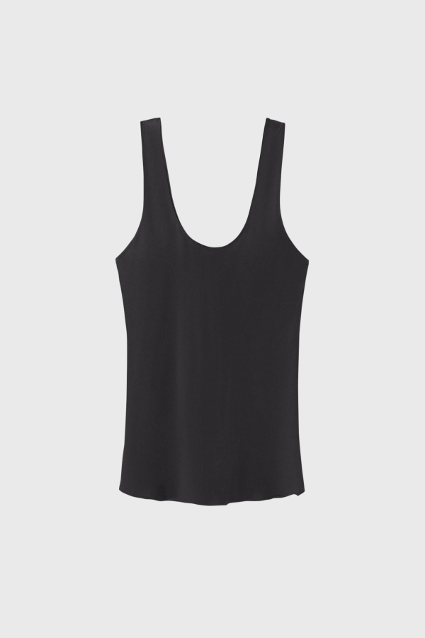 Silk Laundry Scoop Neck Tank