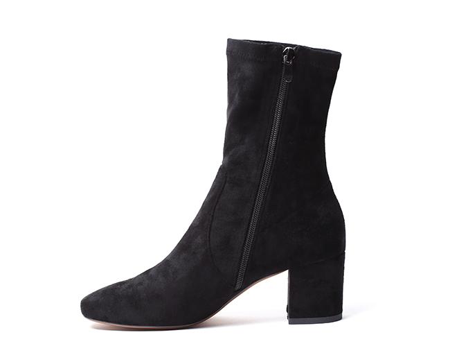 Silent D Careful stretch boot BLACK Garmentory