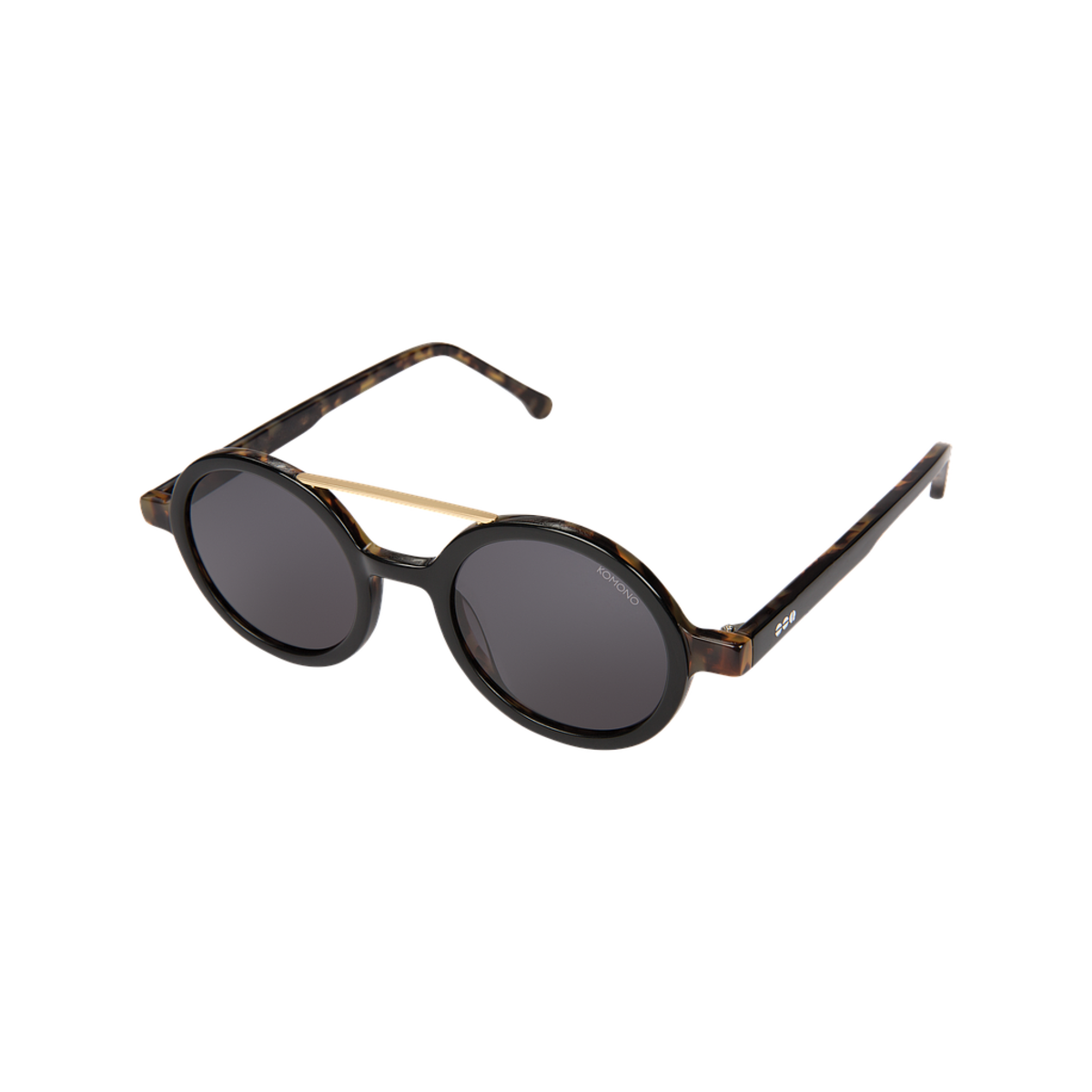 Komono Vivien Sunglasses - Acetate Black Tortoise | Garmentory display picture 1