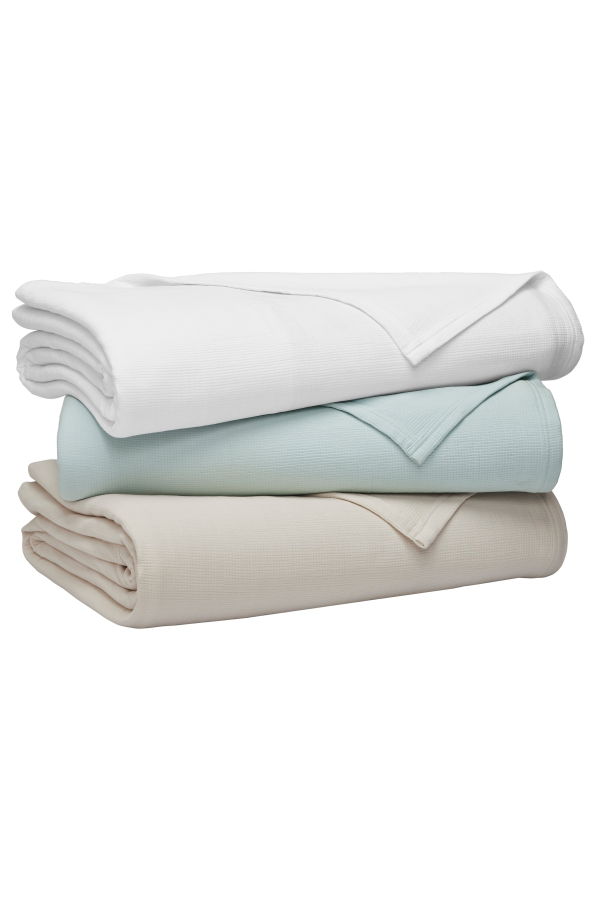 Orchids Lux Home Vienna Texture Cotton Blanket