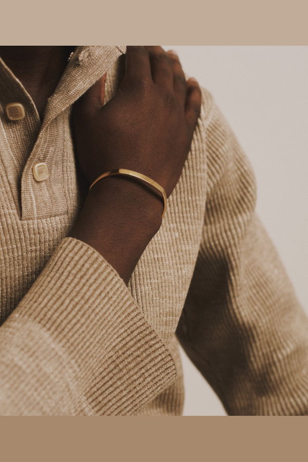 Their Studios Zion Beveled Cuff
