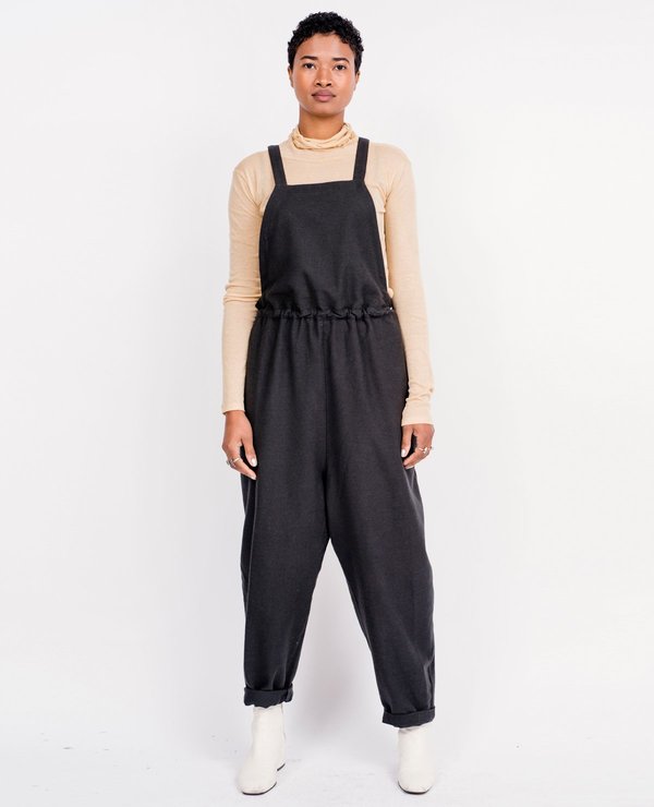 black crane sack overall