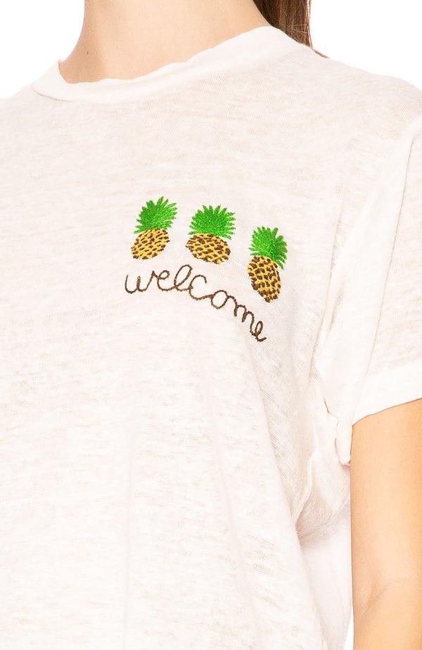 Banner Day Welcome Pineapple Tee Garmentory