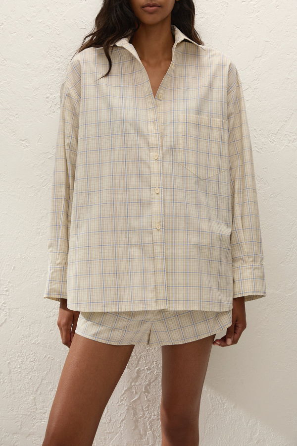 Faithfull The Brand Angelo Shirt Flor Check