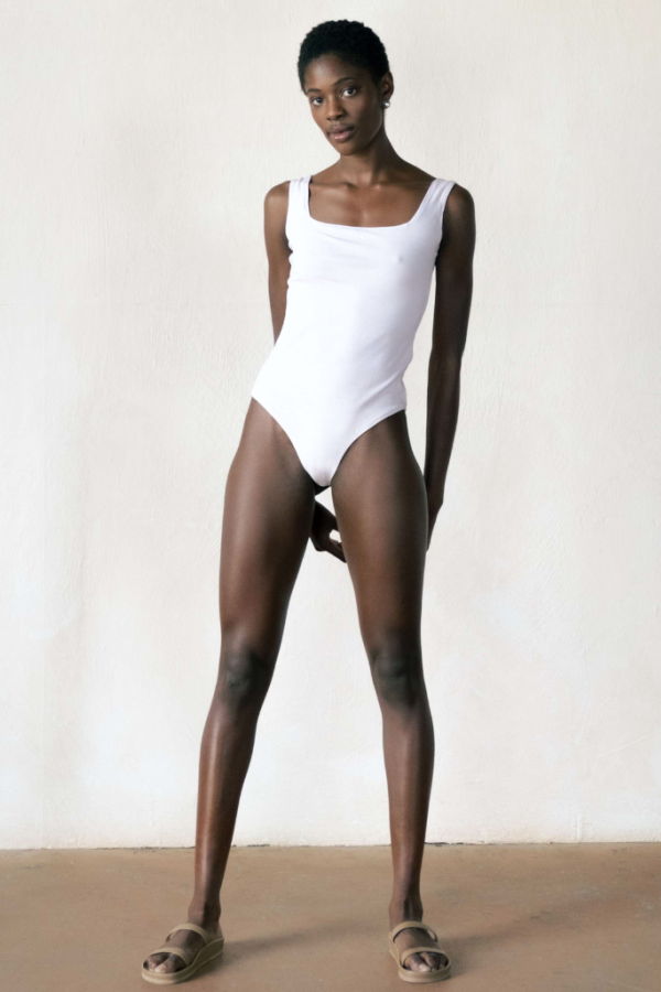 Maria Stanley Bodysuit - Bone