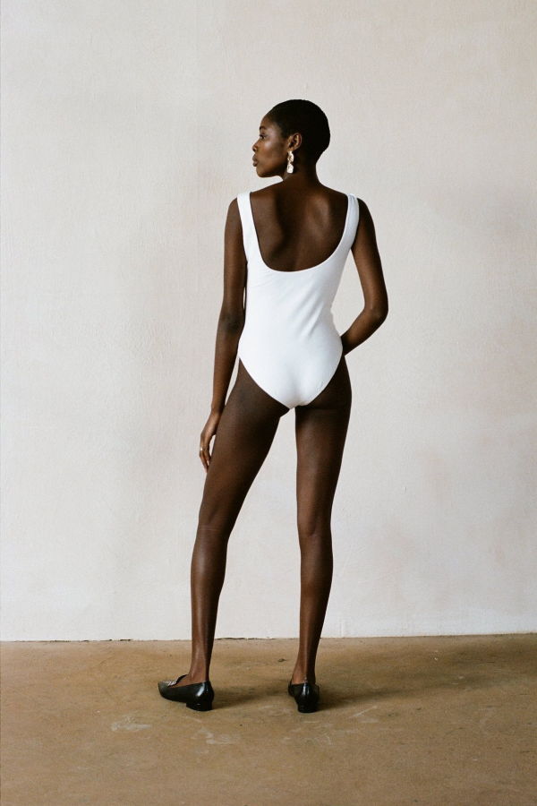 Maria Stanley Bodysuit - Bone