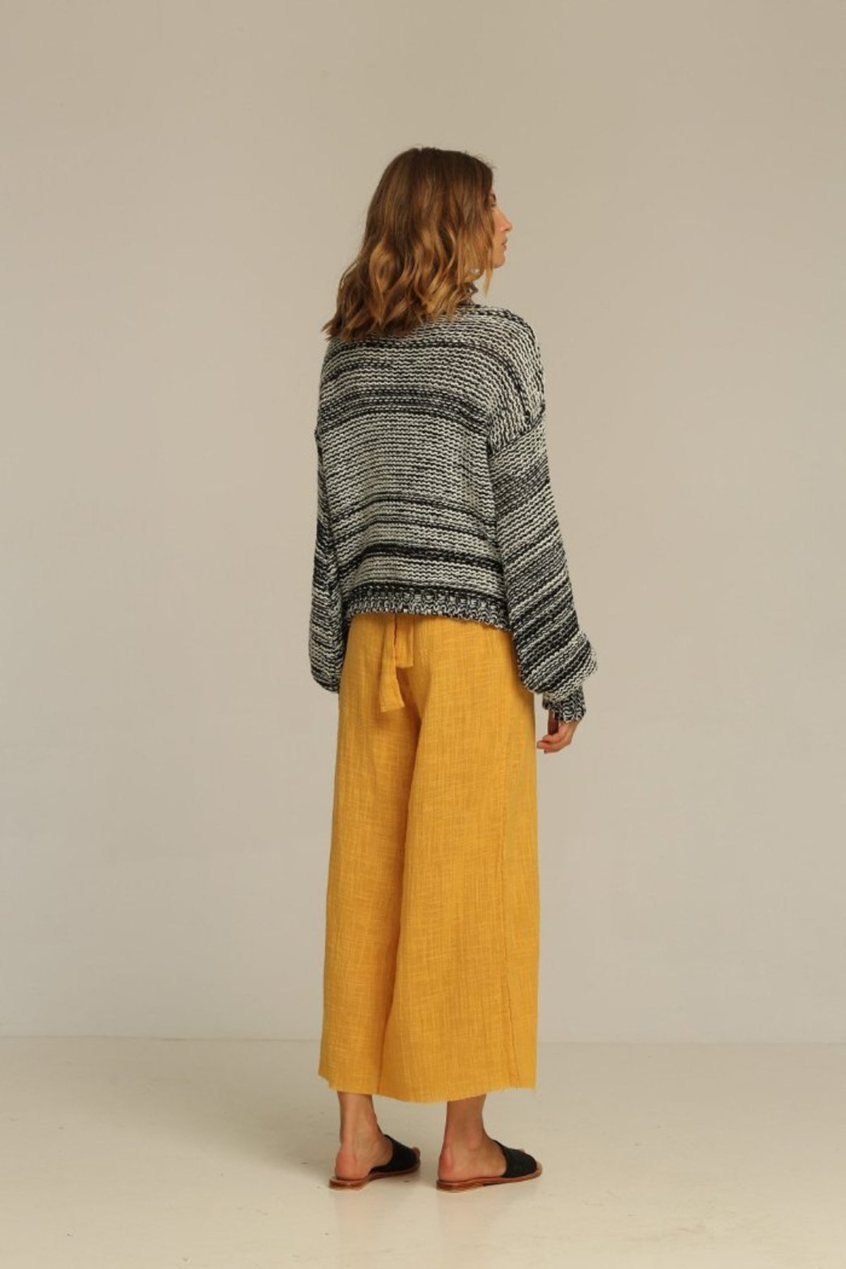 Rue Stiic Flynn Sweater - Black/White - Image 3 of 3