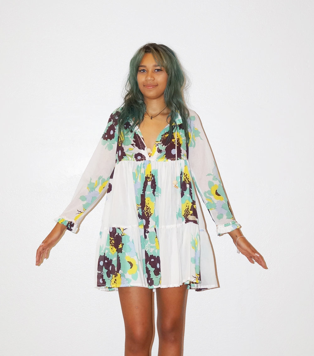 hippy mini dress