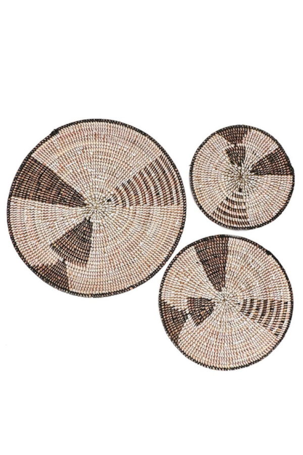 Mbare Wall Basket Graphic Print Set of 3