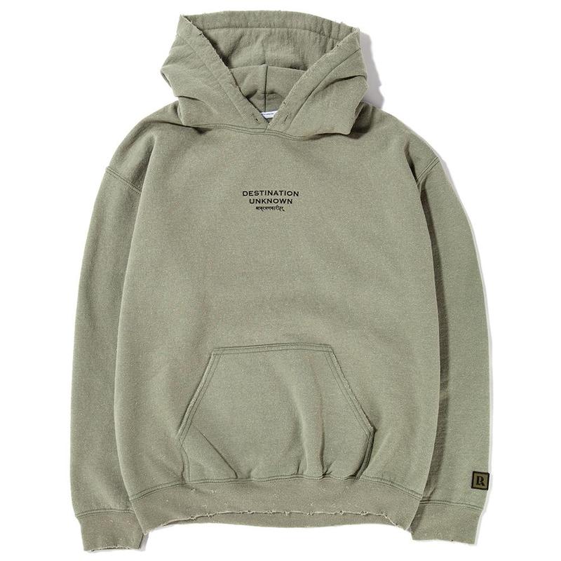 Liberaiders Embroidered Pullover Hoodie - Olive | Garmentory