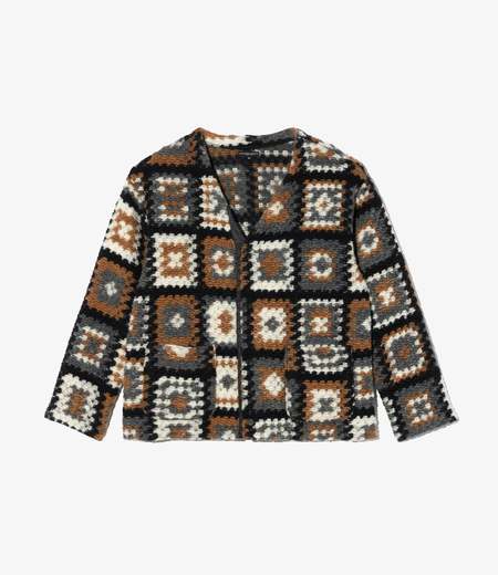 Doublet Destroyed Cardigan - Black | Garmentory
