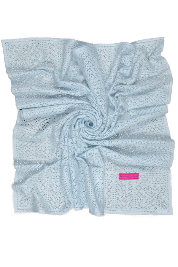 Kids Prince of Scots Southampton Home Lace Weave Baby Shawl