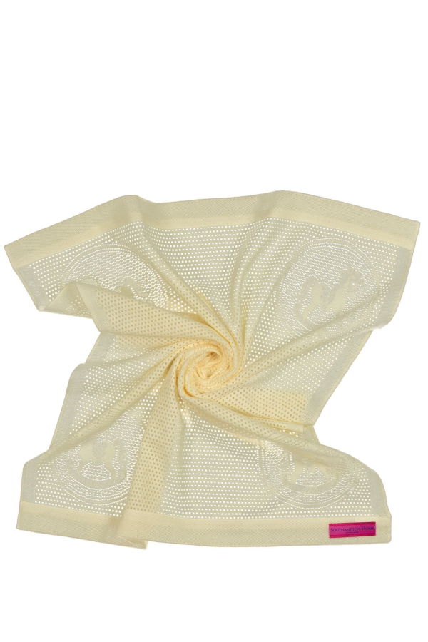 Kids Prince of Scots Southampton Home Lace Weave Rocking Horse Baby Blanket