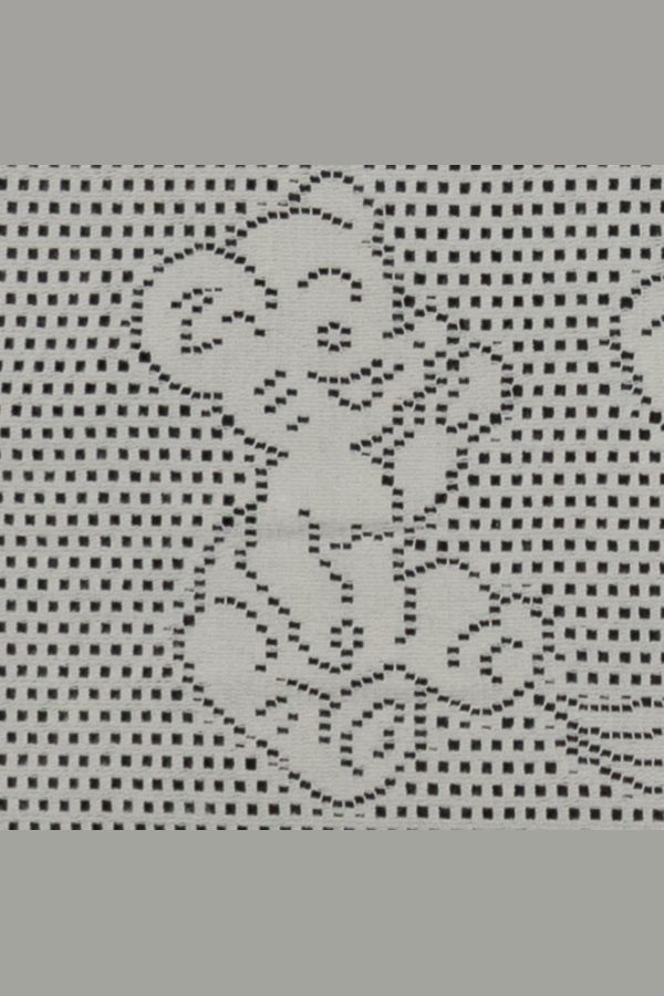 KIDS Prince of Scots Southampton Home Lace Weave Teddy Bear Baby Blanket