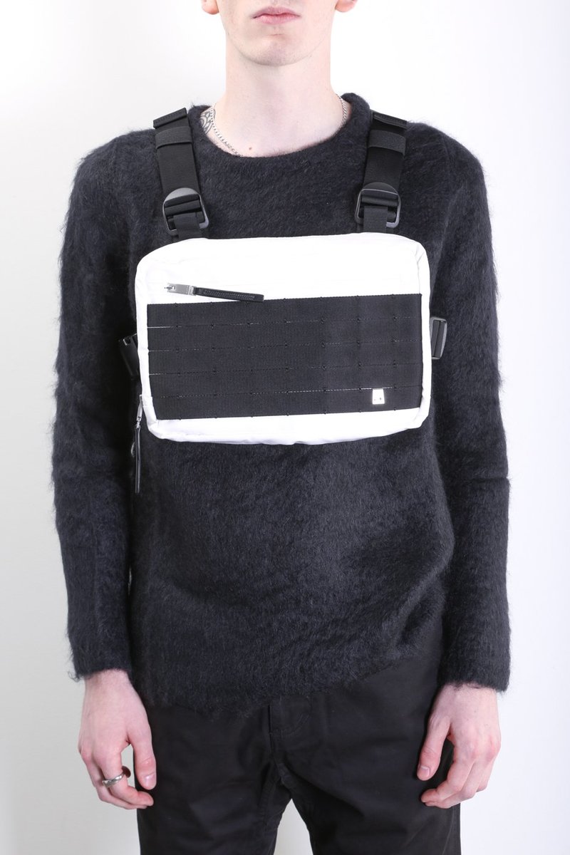 1017 ALYX 9SM Chest Rig - White/Black | Garmentory