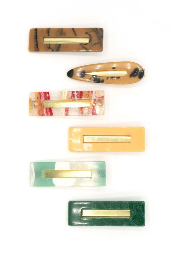 Fair Anita Resin Hair Clips