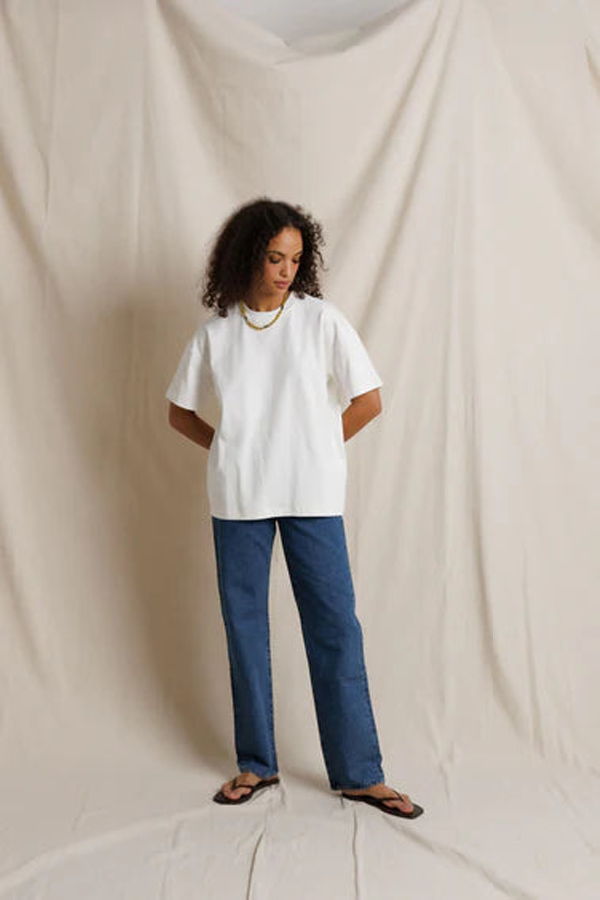 Perfect White Tee The Camryn Tee