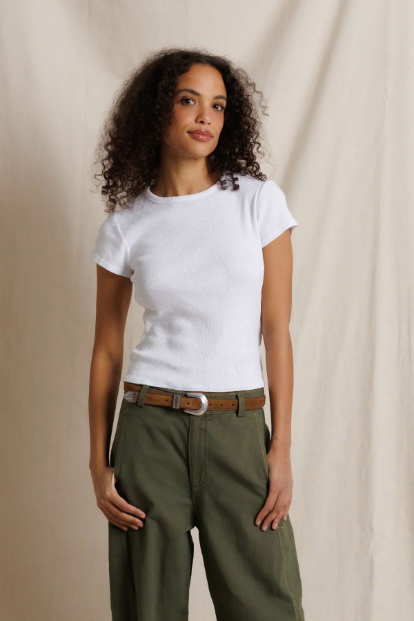 Perfect White Tee The Macy Tee