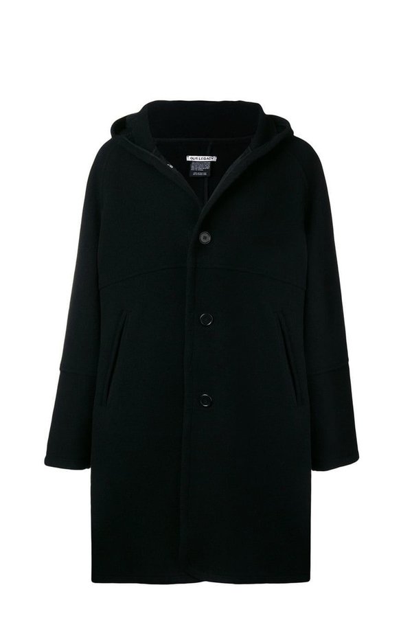 Our Legacy Felt Duffle - Black Cocoon Wool | Garmentory