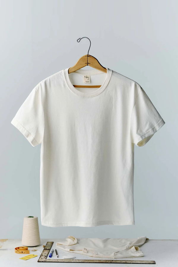 Imogene + Willie The Cotton Project Tee - Vintage White