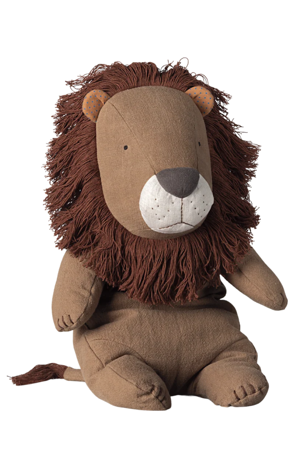 KIDS Maileg Safari Friends Big Lion Stuffed Animal